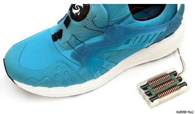 Inventan zapato para generar energía eléctrica