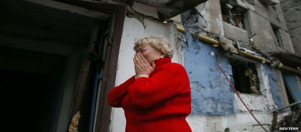 Civiles muertos en Donetsk por fuego de artillería Civiles muertos en Donetsk por fuego de artillería