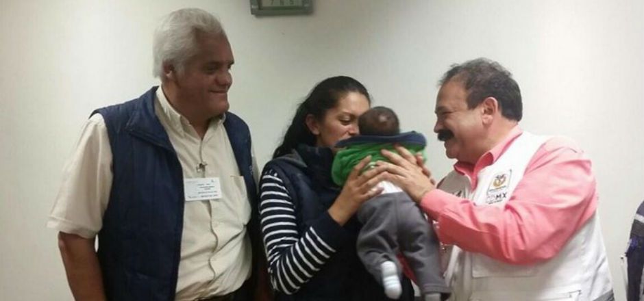 Está de vuelta en México “el bebé guerrero”