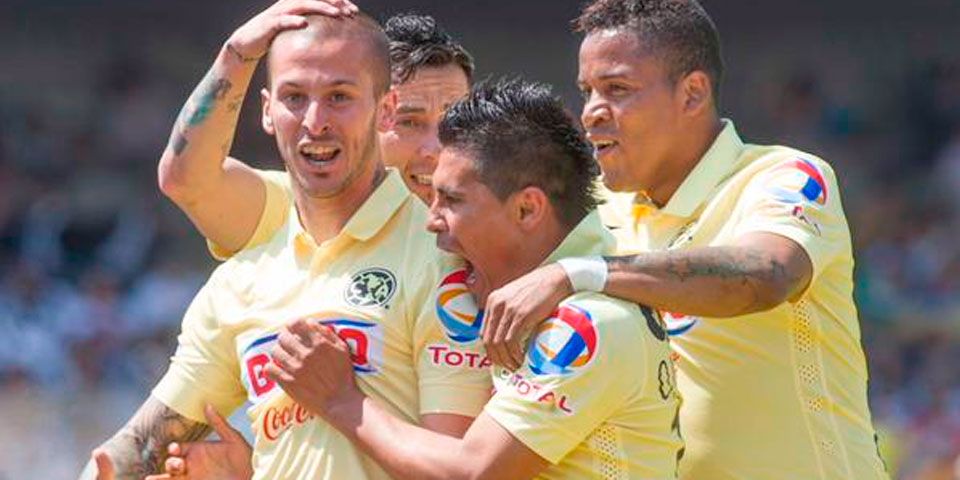 América derrota a Pumas en CU América derrota a Pumas en CU