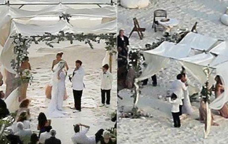 Revelan fotos de la boda de Johnny Depp Revelan fotos de la boda de Johnny Depp