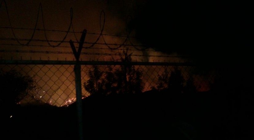 Incendio en el Bosque de Aragón Incendio en el Bosque de Aragón