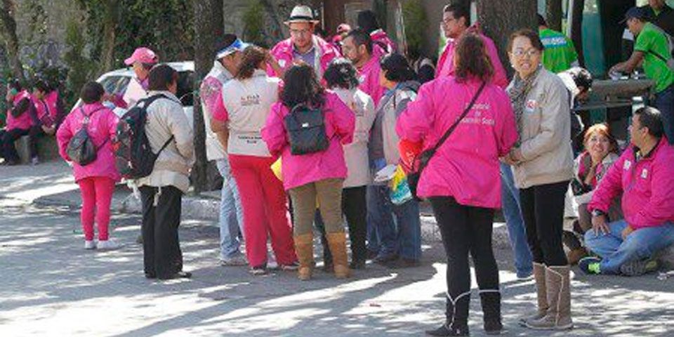 Brindan brigadas atención psicológica en Cuajimalpa