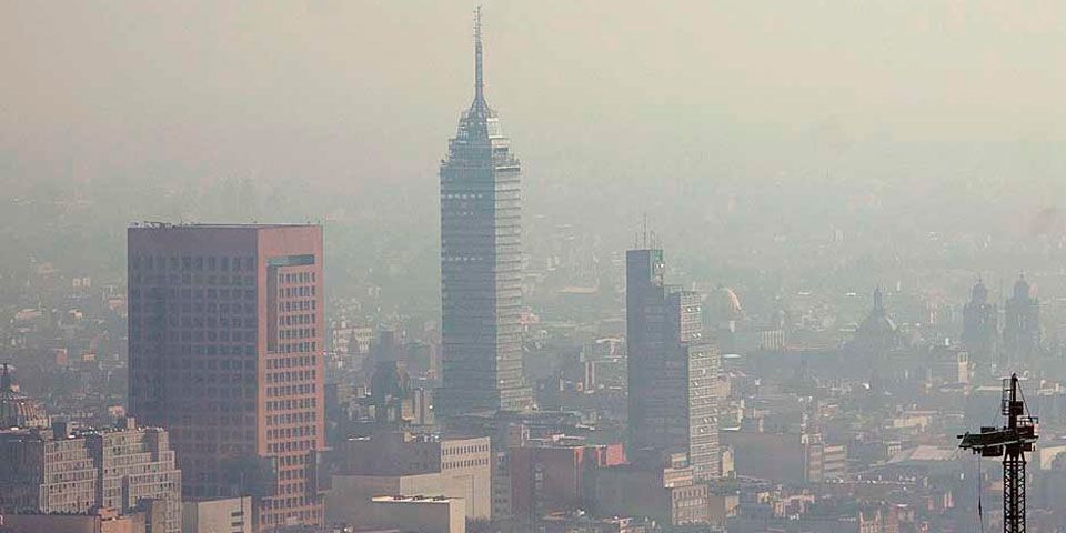 Radiación muy alta y mala calidad del aire en valle de México