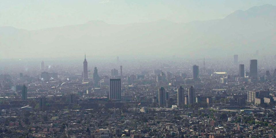 Reportan calidad del aire regular en el Valle de México