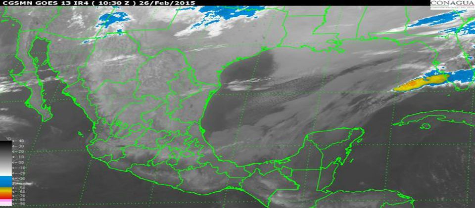 Frente frío traerá lluvias fuertes en Chiapas y Tabasco