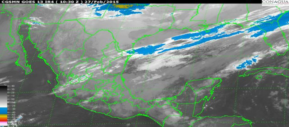 Continuará el frente frío 37 causando lluvias en varias partes del país