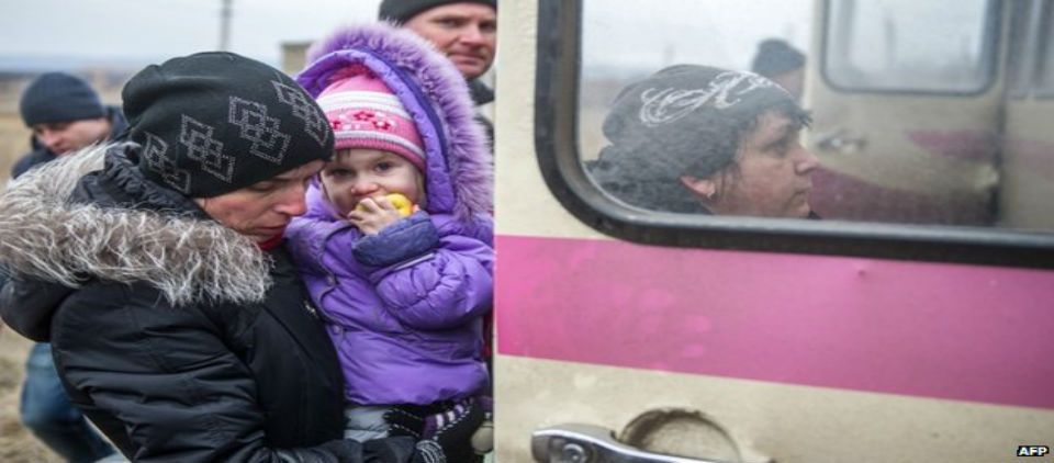 Ucrania y rebeldes aceptan crear un corredor humanitario Ucrania y rebeldes aceptan crear un corredor humanitario