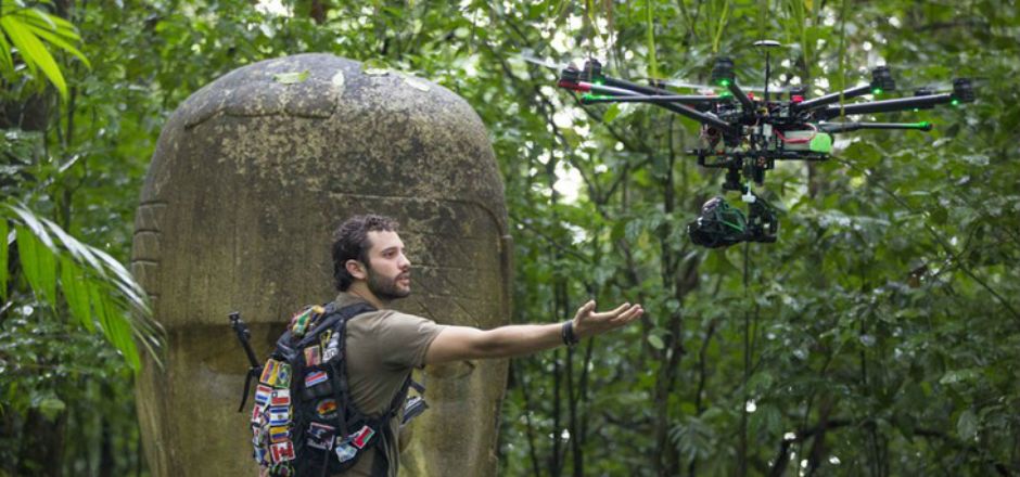 Campaña turística de Veracruz se realiza con drones