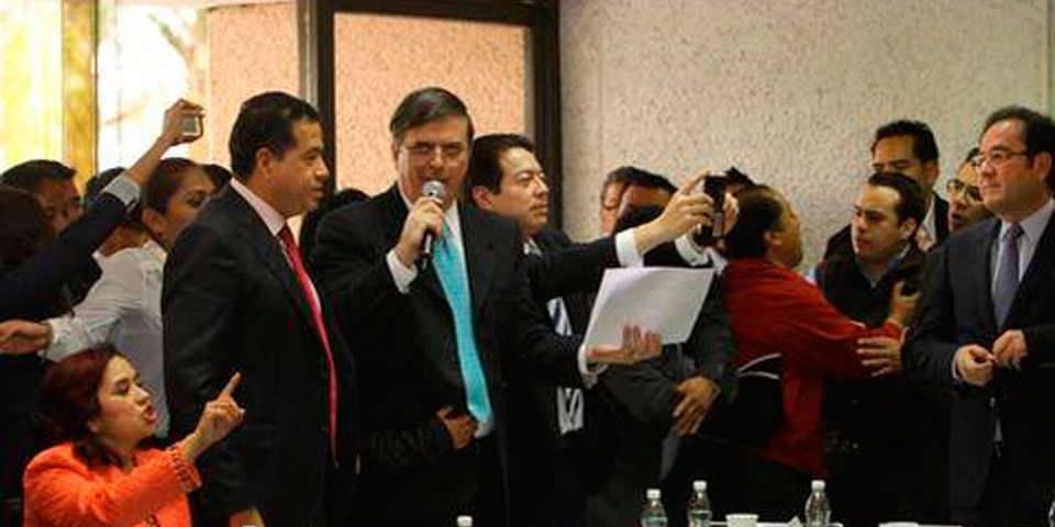 Ebrard violentó reglamento interno de San Lázaro: diputados Ebrard violentó reglamento interno de San Lázaro: diputados