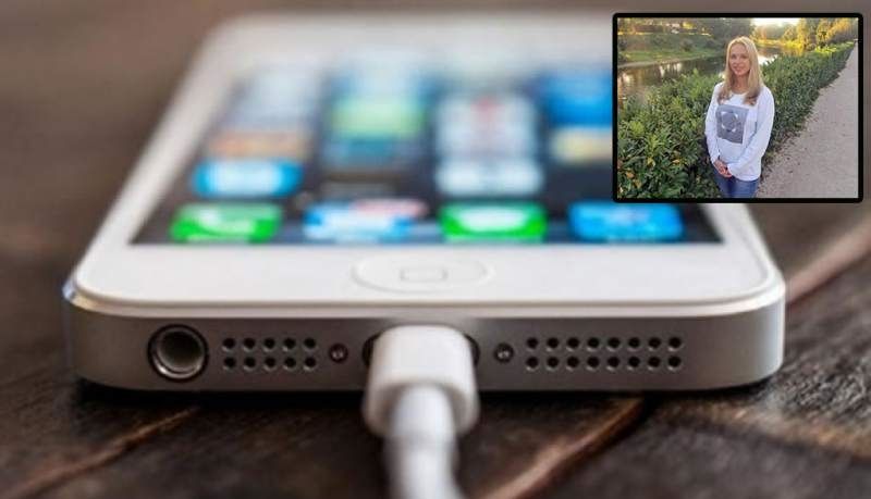 Muere electrocutada por su iPhone Muere electrocutada por su iPhone