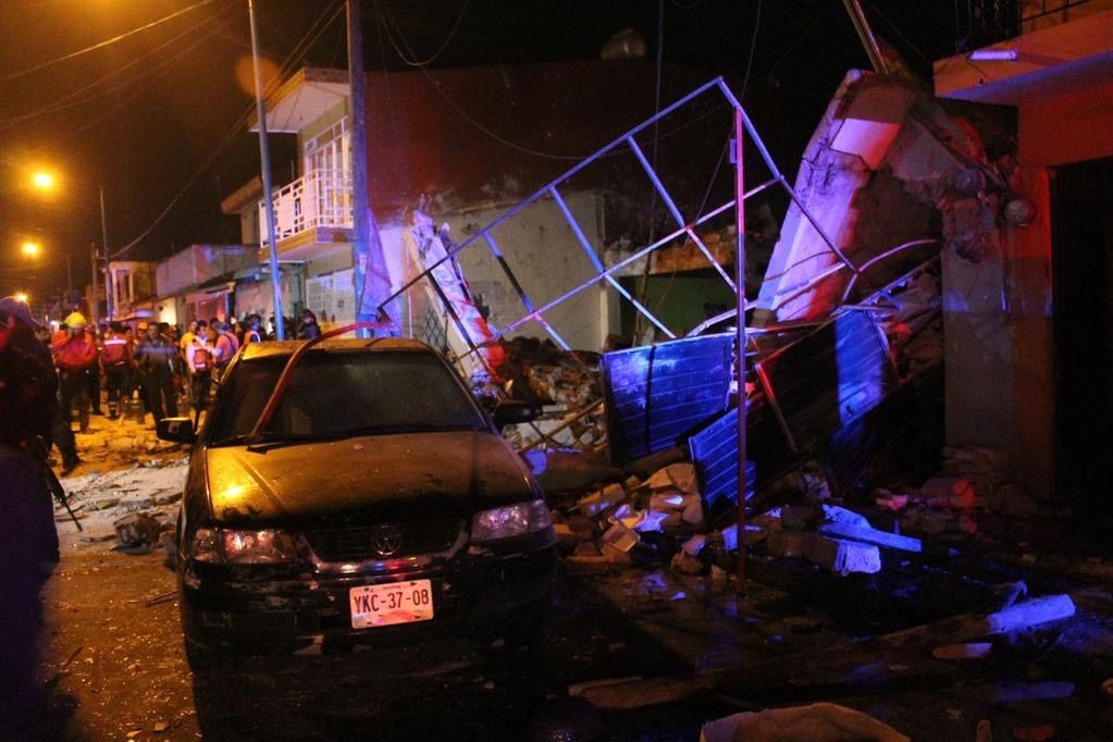 Explosión en Xalapa deja un muerto Explosión en Xalapa deja un muerto