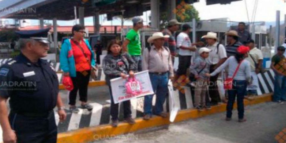 Frenan toma de caseta de Palo Blanco