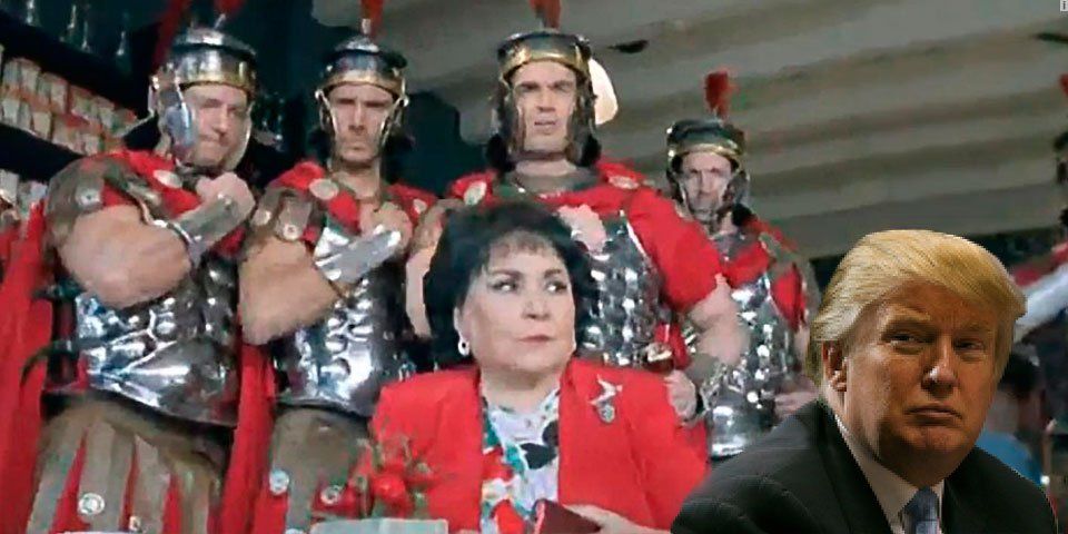 Que no sea “metiche, la güera” Trump: Carmen Salinas