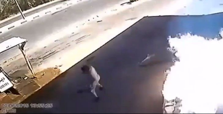 Hombre causa explosión en gasolinera Hombre causa explosión en gasolinera