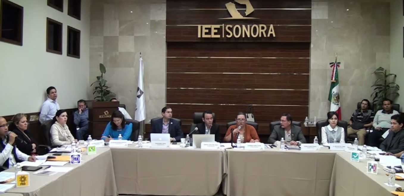 Pelea entre el PT y el PAN en IEE Sonora