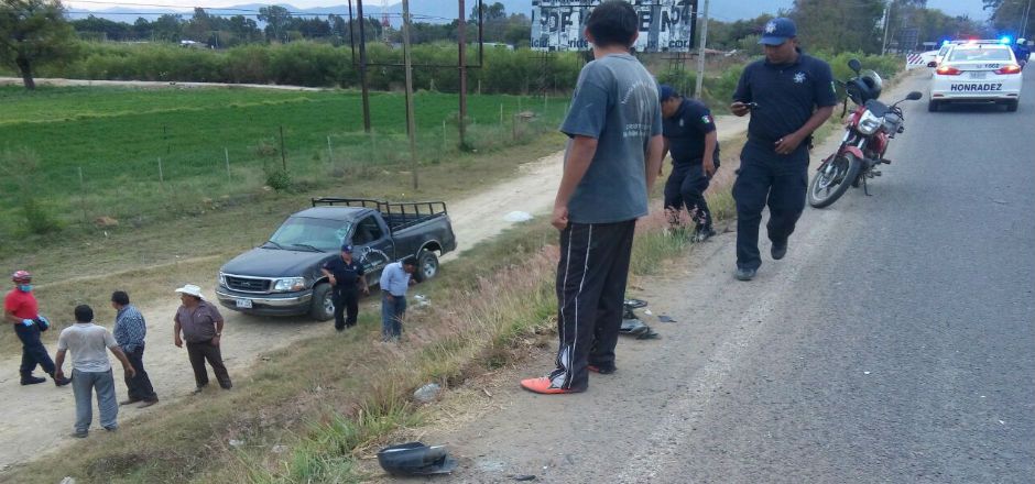 Cuatro muertos por accidentes y agresiones armadas en Oaxaca