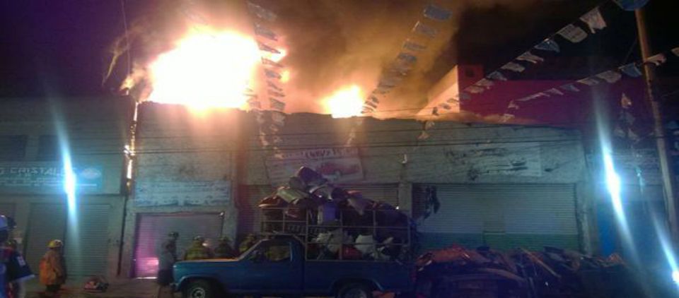 Incendio en la colonia Buenos Aires