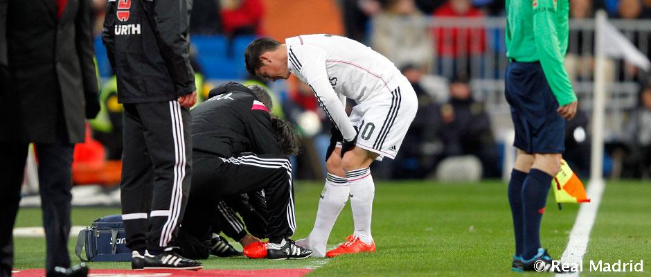 James dos meses fuera del Real Madrid James dos meses fuera del Real Madrid