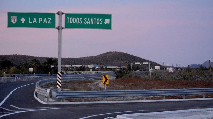 Inauguran libramiento en BCS tras paso de Odile