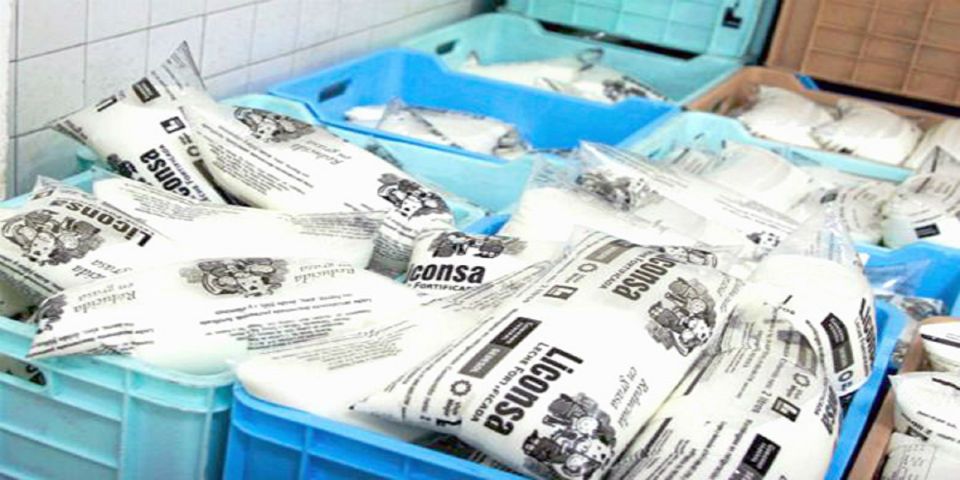 Leche Liconsa costaría un peso por litro en tres estados