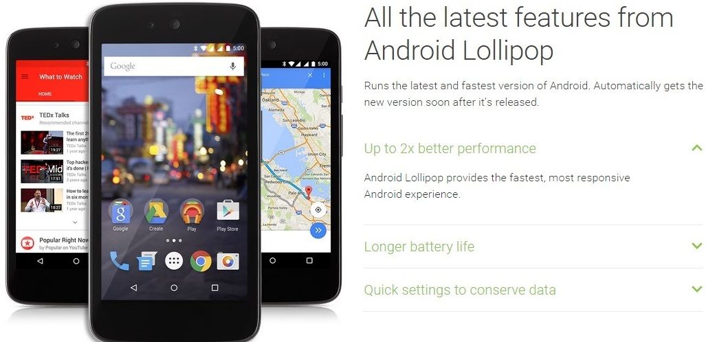 Google lanza Android 5.1 Lollipop