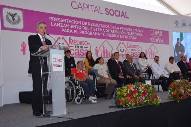 GDF lanza línea telefónica para atender enfermos a domicilio