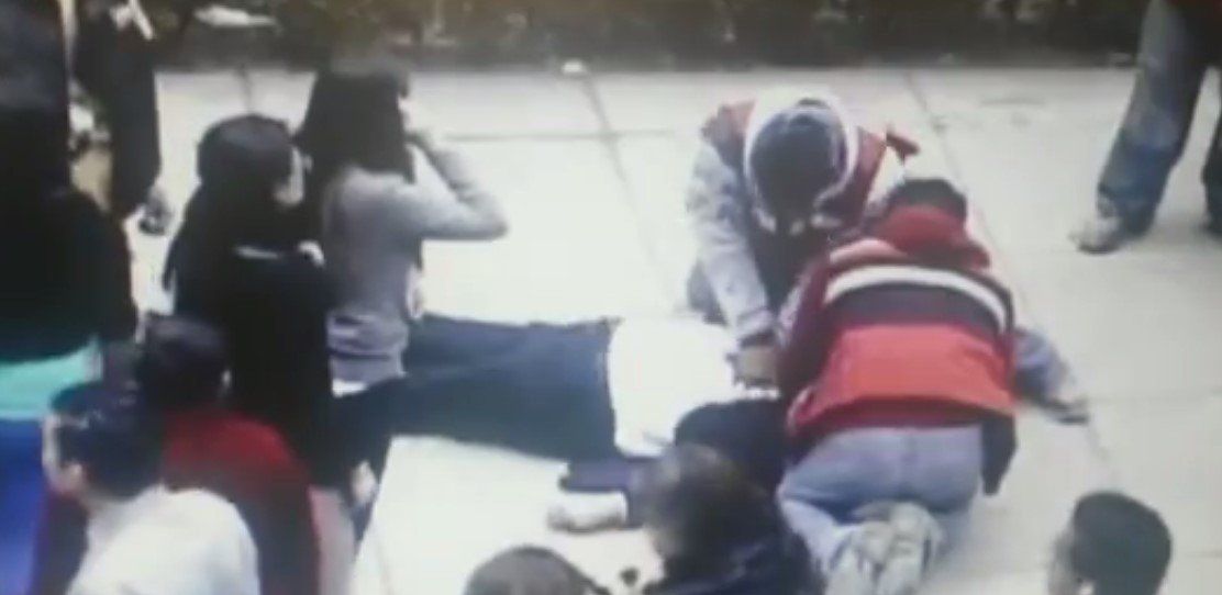 Muere persona en Paseo de la Reforma Muere persona en Paseo de la Reforma