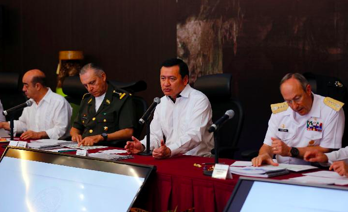 México en el mejor nivel de seguridad en 10 años: Osorio Chong