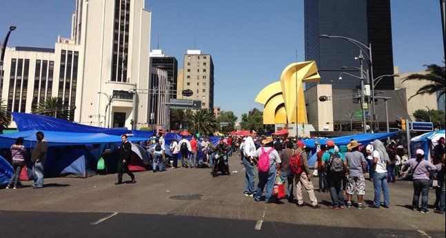 Si la CNTE invade el Zócalo, serán desalojados: GDF