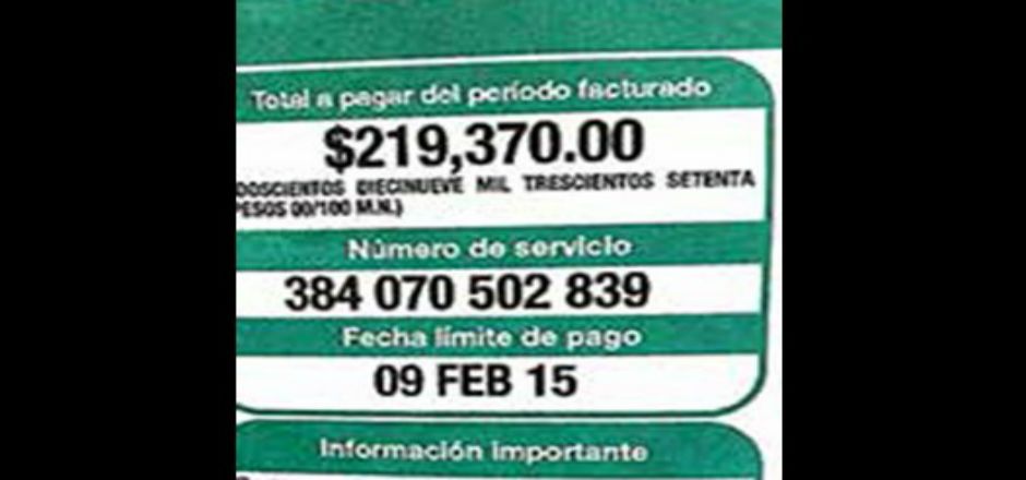 Denuncian cobro excesivo de CFE en Nuevo Laredo