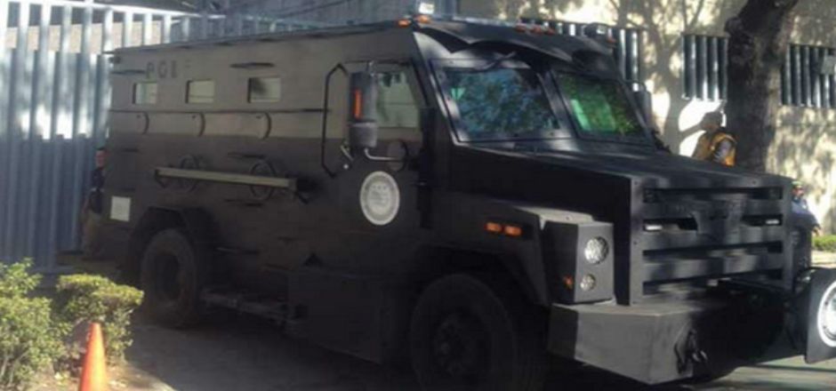 Así resguardan las instalaciones de la SEIDO