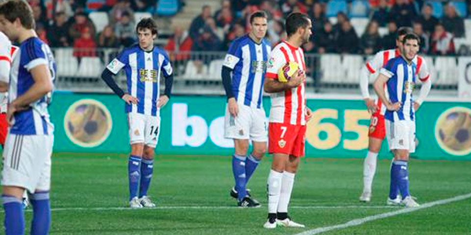 Sin Vela, Real Sociedad empata con Almería Sin Vela, Real Sociedad empata con Almería