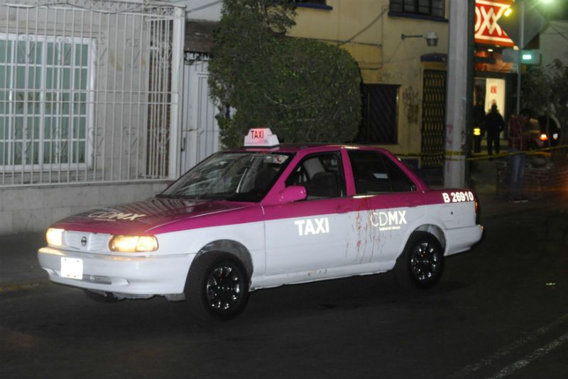Homicidio en taxi de la Ciudad de México