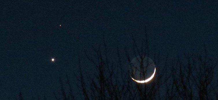 Venus y Marte destacan en el cielo de hoy