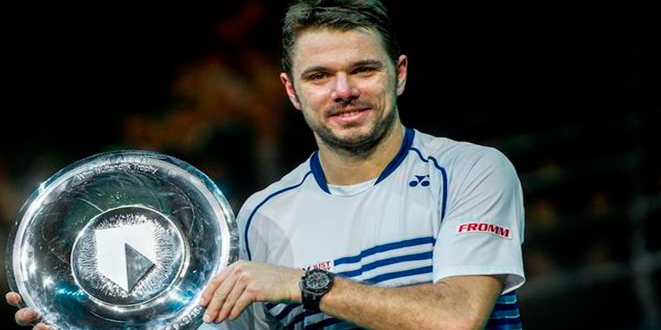 Stan Wawrinka gana título ATP de Rotterdam