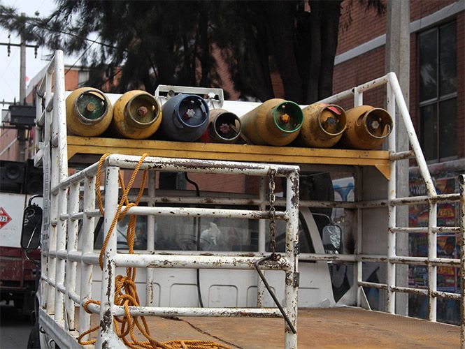 Clausuran instalación clandestina de gas LP en Tlalpan Clausuran instalación clandestina de gas LP en Tlalpan