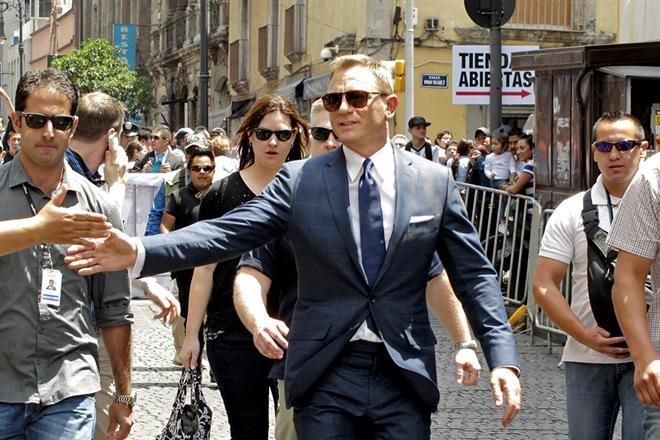James Bond pasea por el Centro Histórico