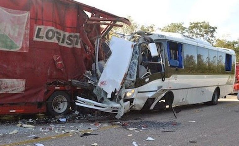 Un muerto por choque en Quintana Roo