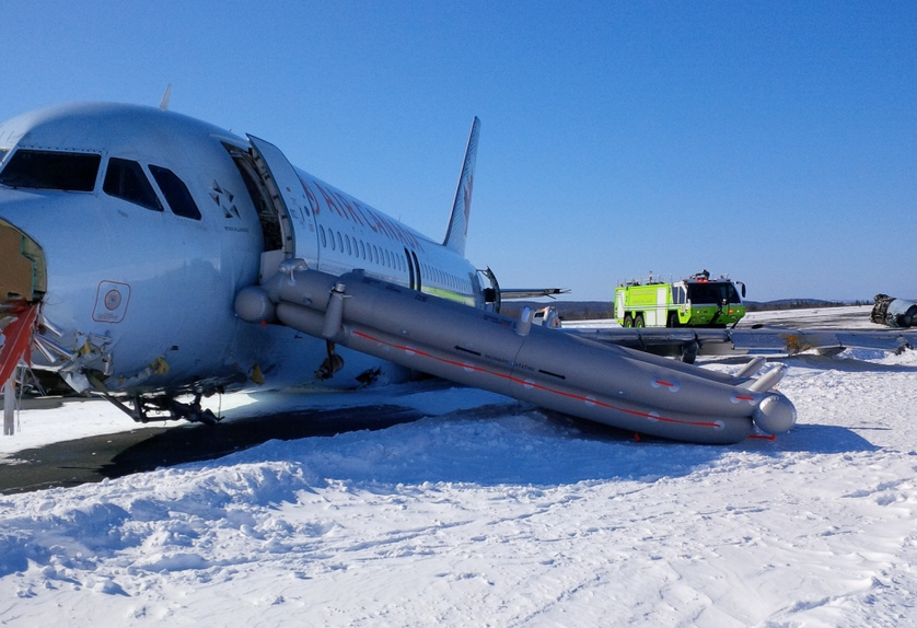Aterrizaje prematuro: causa de accidente de Air Canada Aterrizaje prematuro: causa de accidente de Air Canada