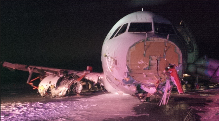 Despista avión de Air Canada Despista avión de Air Canada