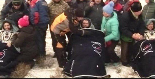 Exitoso aterrizaje de astronautas de la EEI