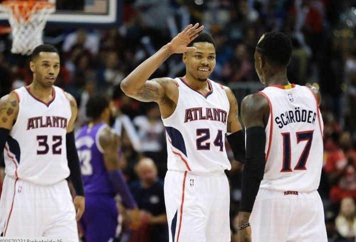 Con 130 puntos Atlanta arrolla a Sacramento