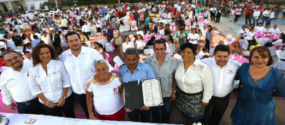 Se casan después de vivir 30 años juntos