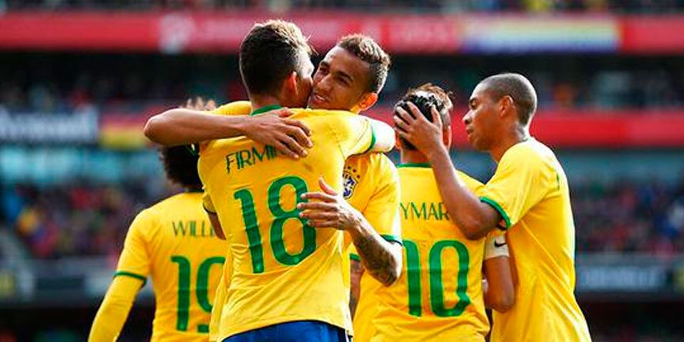 Brasil venció a Chile en amistoso