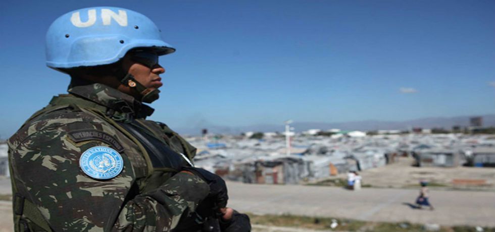 México envía primeros cascos azules