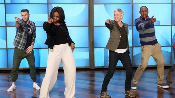 Michelle Obama baila a ritmo de Bruno Mars