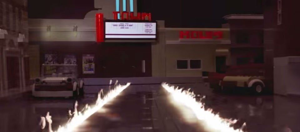 El final de Volver al Futuro en Lego