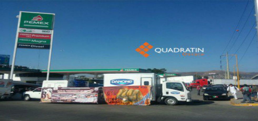 Sección 22 ya bloquea gasolineras en Oaxaca