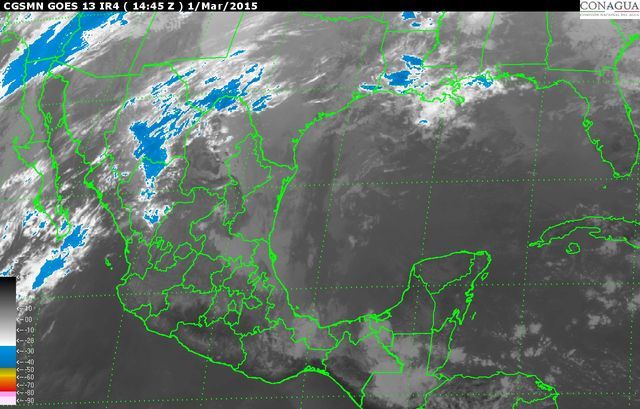 Entra frente frío 40 al país
